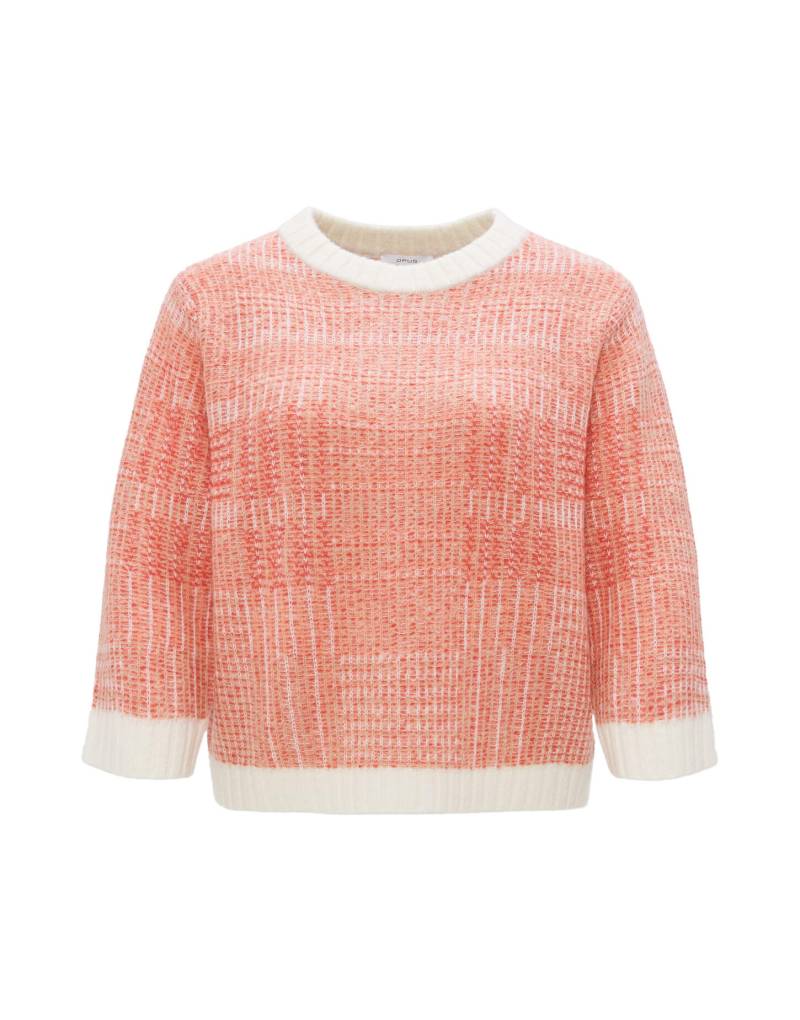 Opus - Strickpullover - Putzi structure rot - Gr. - 36 von Opus