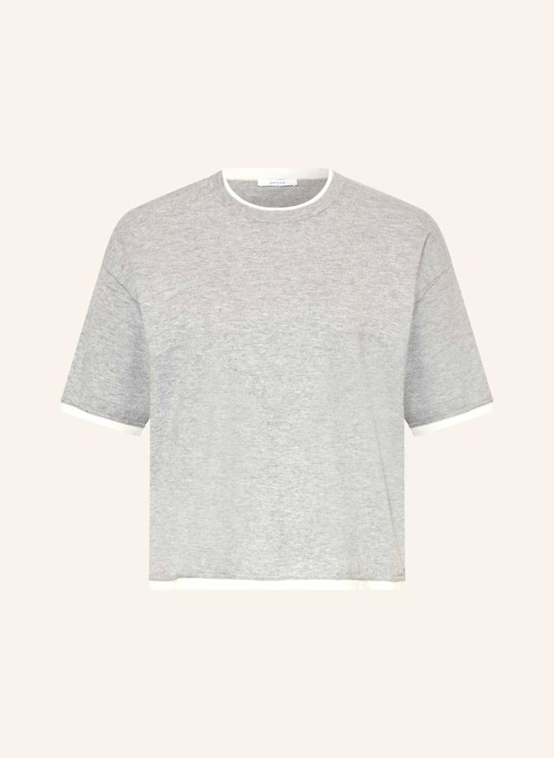 Opus Strickshirt Pinni grau von Opus