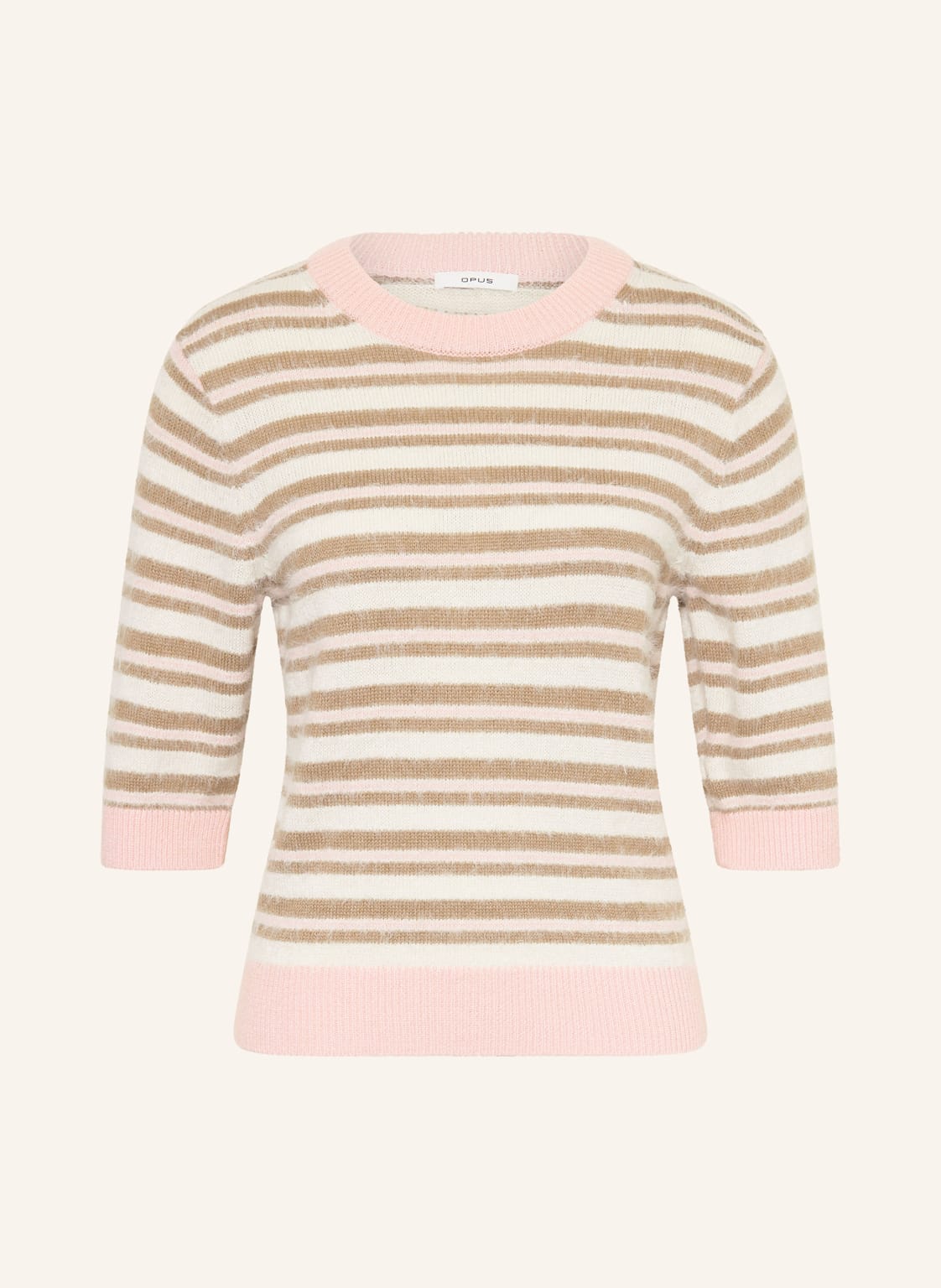 Opus Strickshirt Puvet rosa von Opus