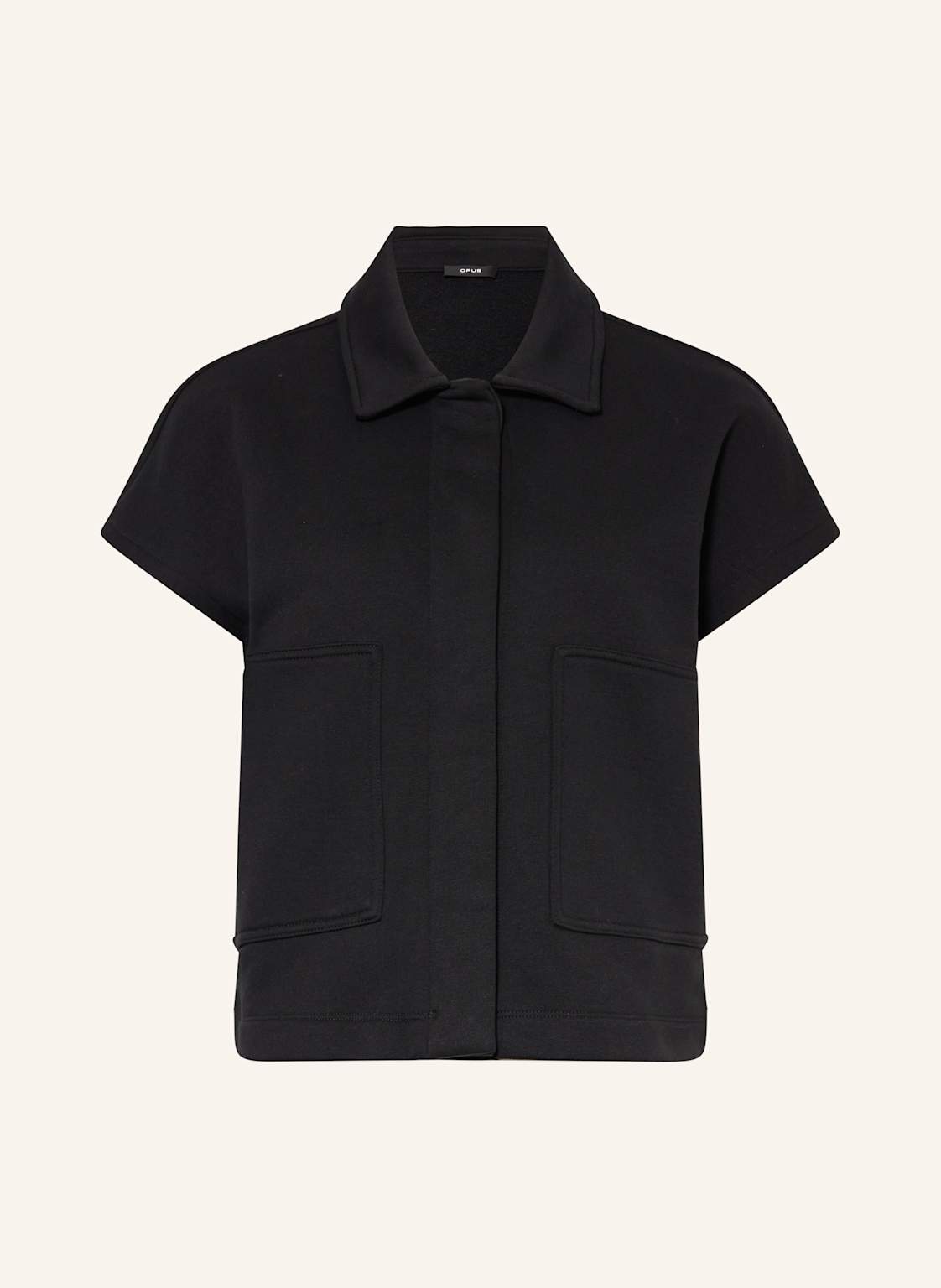 Opus Sweatjacke Gesy schwarz von Opus