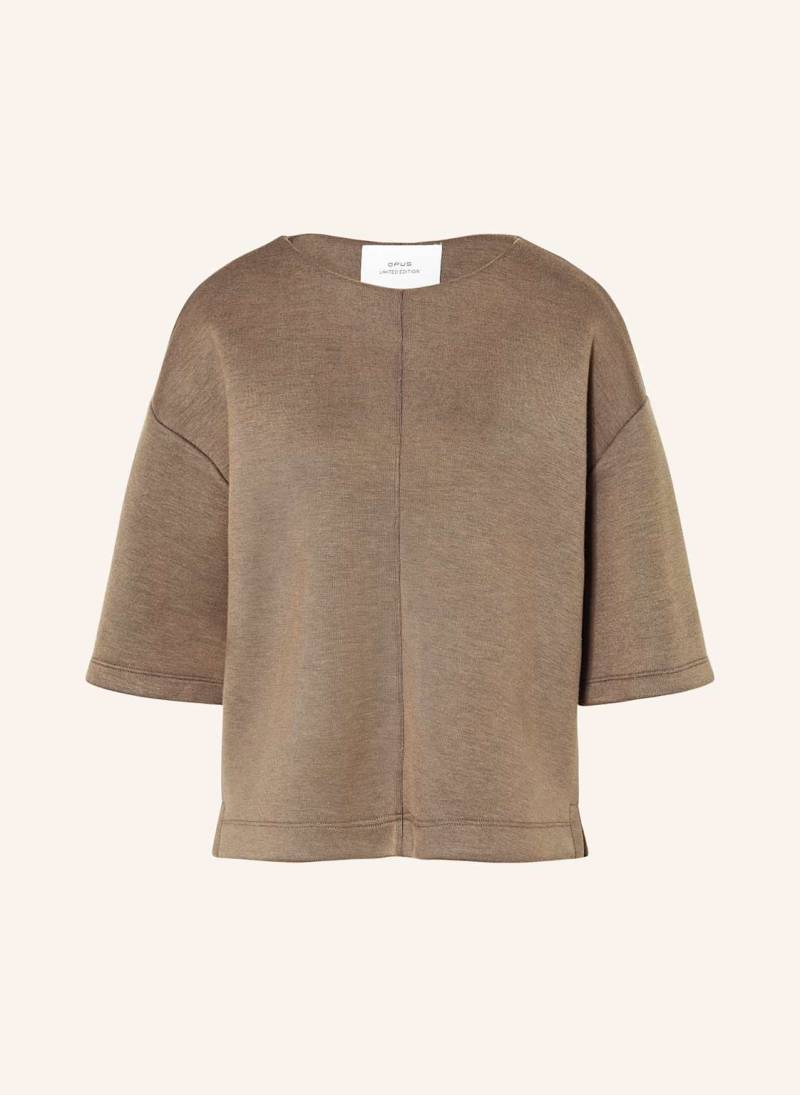 Opus Sweatshirt Ginama braun von Opus