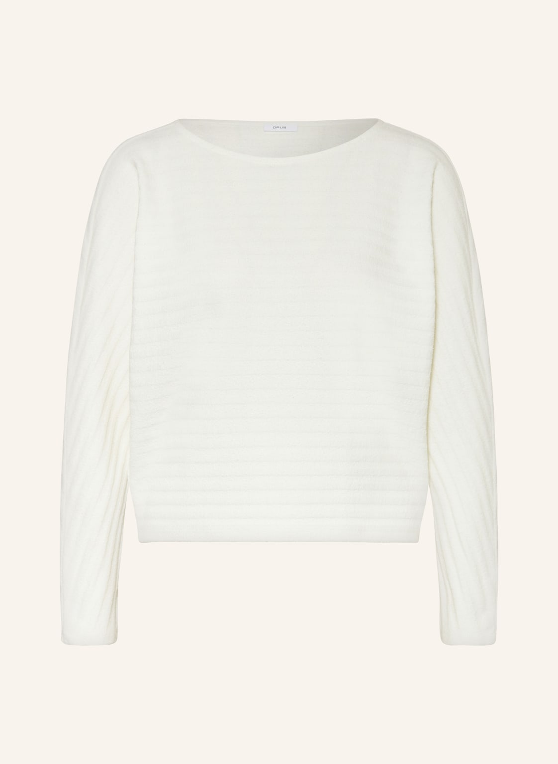 Opus Sweatshirt Gisee weiss von Opus