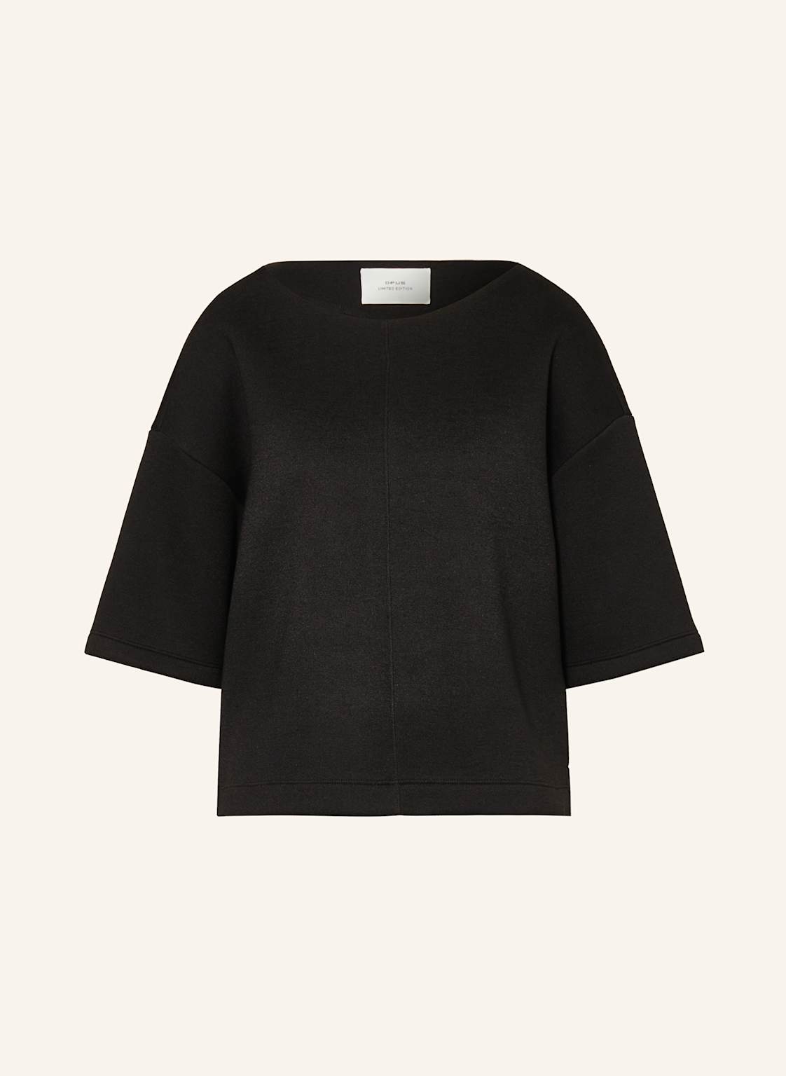 Opus Sweatshirt Ginama schwarz von Opus
