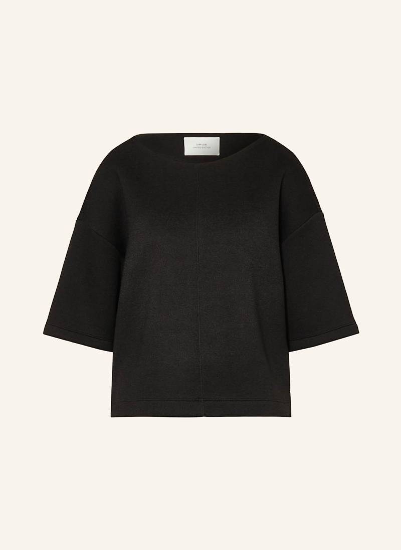 Opus Sweatshirt Ginama schwarz von Opus