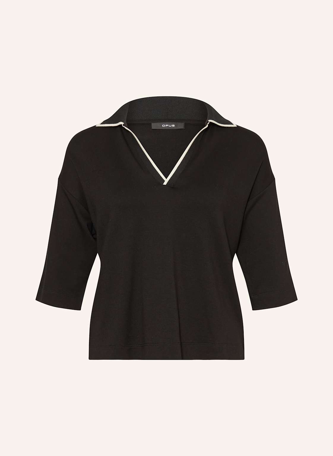 Opus T-Shirt Soffice schwarz von Opus