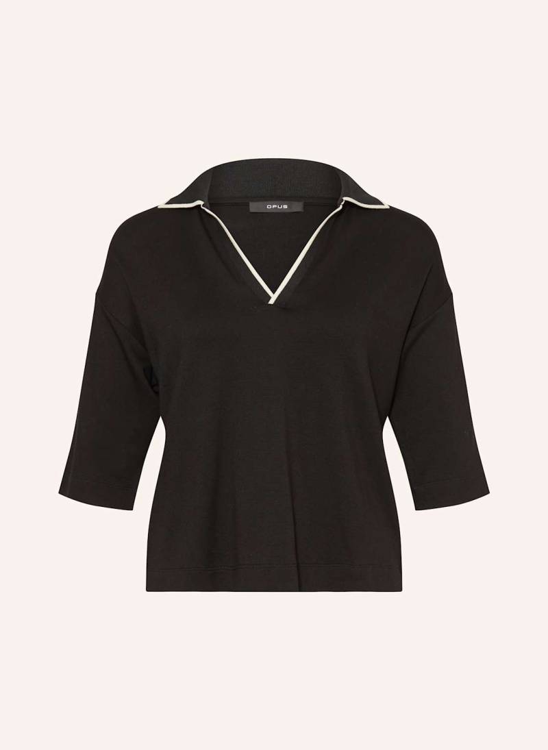 Opus T-Shirt Soffice schwarz von Opus