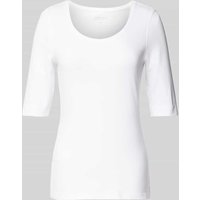 OPUS T-Shirt mit Stretch-Anteil Modell 'Serta' in Weiss, Größe 44 OPUS T-Shirt mit Stretch-Anteil Modell 'Serta' in Weiss, Größe 44 von Opus