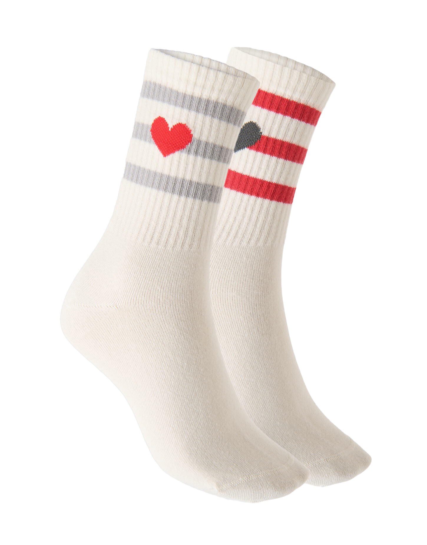 Opus - Tennissocken - Yennis joyful weiß - Gr. - 36/38 von Opus