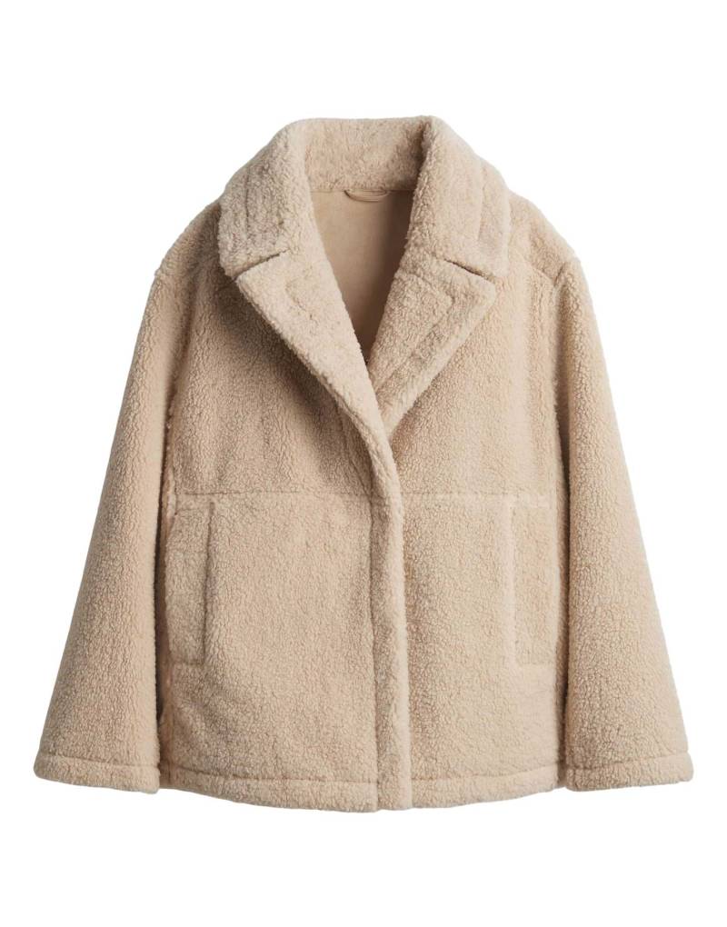 Opus - Wendejacke in Lammfell - Henola beige/braun - Gr. - 38 von Opus