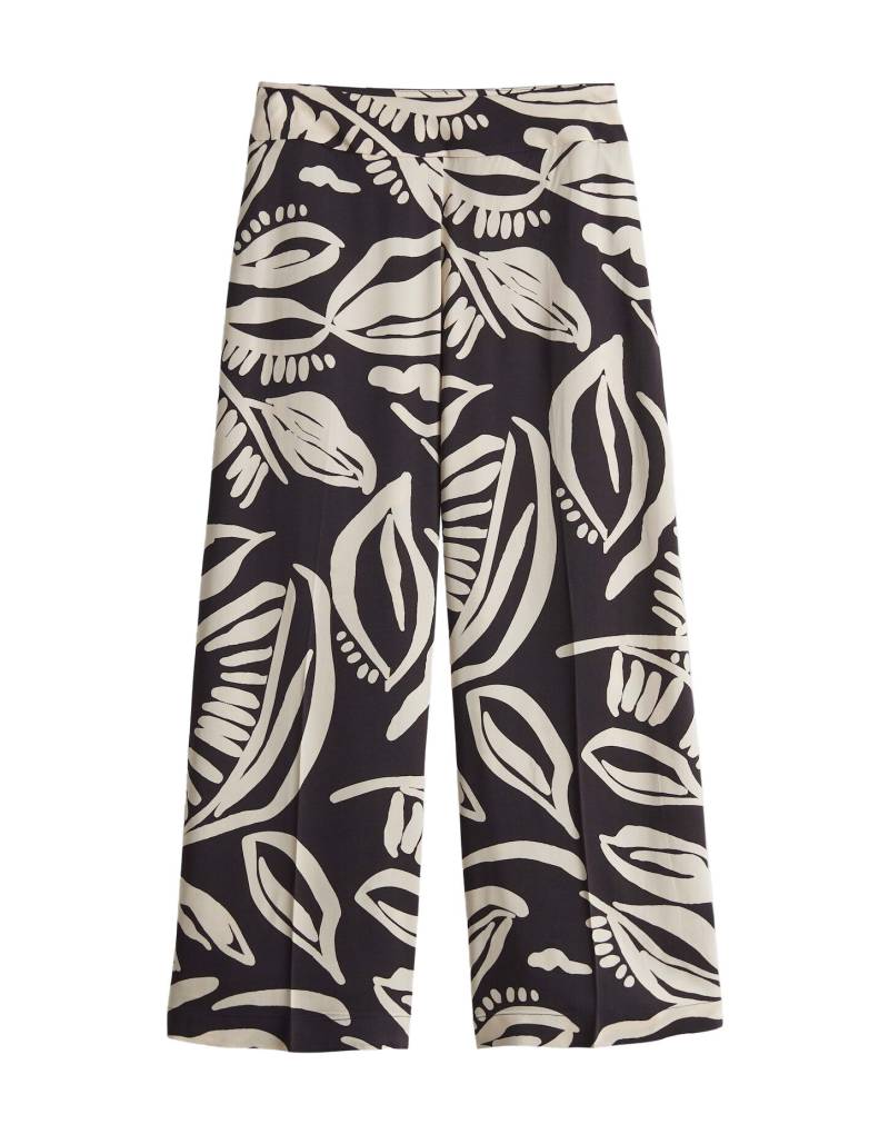 Opus - Wide Culotte im Allover Print - Misha tropical beige/braun - Gr. - 34 von Opus