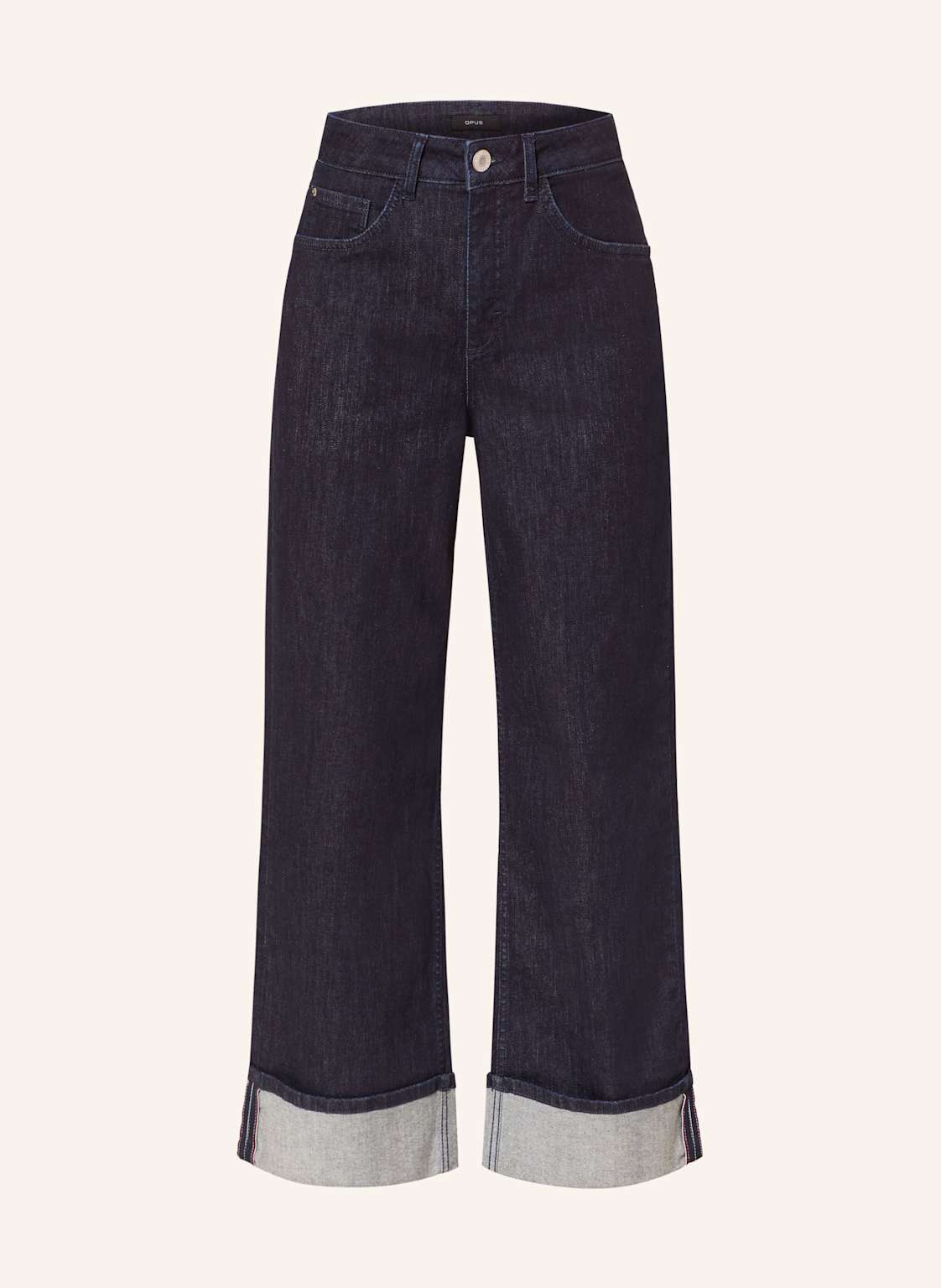 Opus Wide Leg Jeans Miva blau von Opus