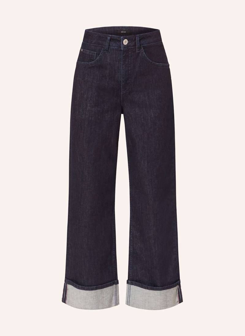 Opus Wide Leg Jeans Miva blau von Opus