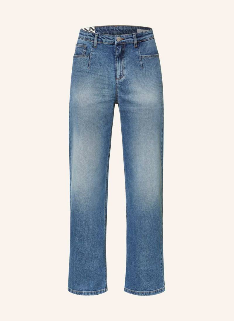 Opus Wide Leg Jeans Mivy City blau von Opus