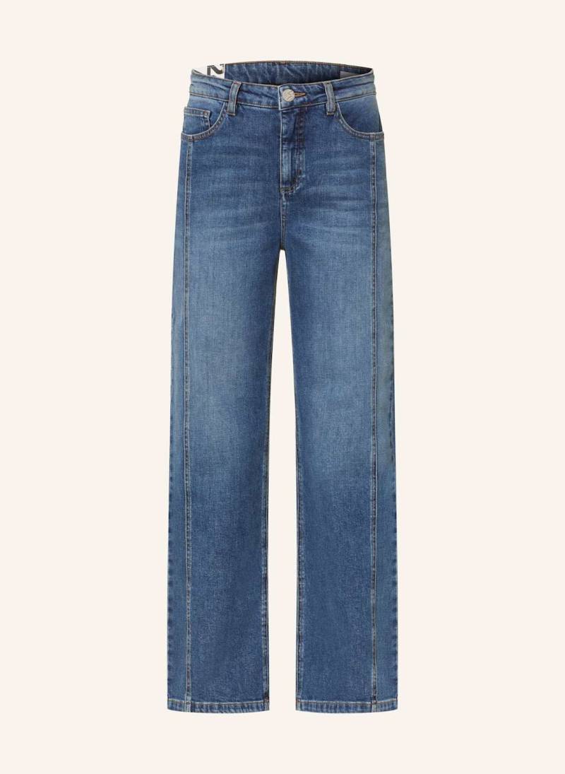 Opus Wide Leg Jeans Mivy Iane blau von Opus