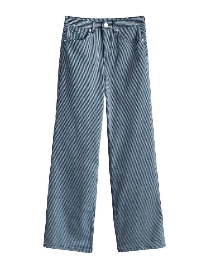 Opus - Wide Leg - Mivy striped blau/weiß - Gr. - 34/L31 von Opus