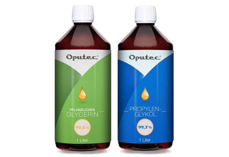 Oputec Rohseife Glycerin und Propylenglykol Set 2x 1Liter in pharmazeutischer Qualität Oputec Rohseife Glycerin und Propylenglykol Set 2x 1Liter in pharmazeutischer Qualität von Oputec