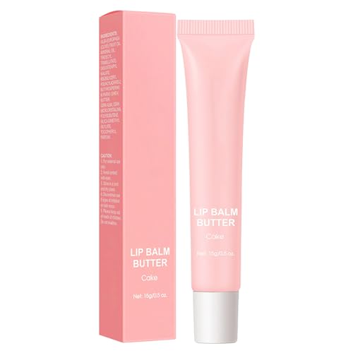 Butter Lip Balm for Moisturizing, Nourishing Lip Care for Men and Women, Long Lasting Non-Sticky Water Glossy Tint, Hydrating Makeup Primer, Natural for Soft Lips von Opvonxeh