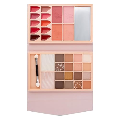 Eyeshadow Makeup Palette, Long Lasting Makeup Palettes, Waterproof Eyeshadow Pallet, Multi-Functional Makeup Kit, Makeup Kit For Beginners, Beauty Lovers Makeup Palette von Opvonxeh