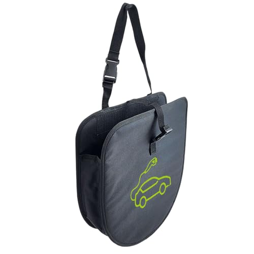 Jumper Cable Bag for Electric Vehicle Chargers, Storage Bag with Unique Snap Design, Suspension Pouch for Electric Vehicles Cables, Sturdy Organizer for Car Accessories von Opvonxeh