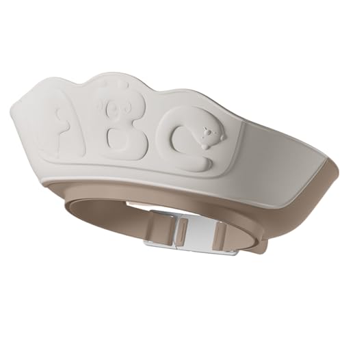 Kids Shower Cap Hair Protection, Double Layer Bath Hat, 22 Inches Adjustable Waterproof Headgear for Shampoo, Washing, Eye and Ear Guard, Comfortable Children's Bath Accessory von Opvonxeh