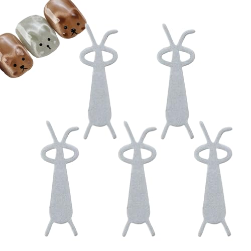 Magnet Nails, Strong Suction Bunny Design Manicure Stick, 0.94 Inches Professional Tool for Magnetic Gel Polish, Nail Extension, cats eye Effects, and Salon Styling von Opvonxeh