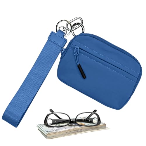 Wristlet Wallet, Credit Card Holder, Waterproof Nylon Coin Purse, Compact Key Ring Accessory with Hand Strap, Secure Storage for Women’s Equipment and Daily Use Wristlet Wallet, Credit Card Holder, Waterproof Nylon Coin Purse, Compact Key Ring Accessory with Hand Strap, Secure Storage for Women’s Equipment and Daily Use von Opvonxeh