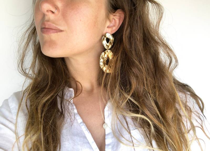 Gold Ohrringe Gold Ohrringe von OrDesFemmes