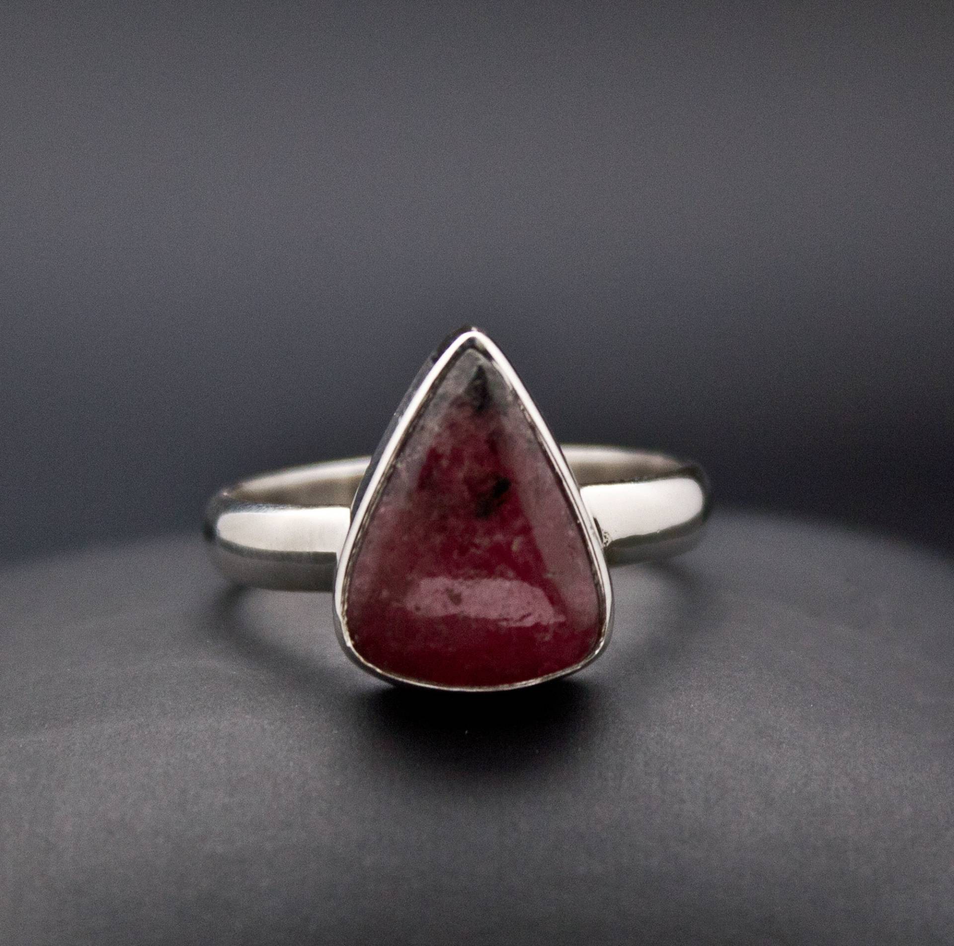 sterling Silber Rhodonit Ring Größe 10 sterling Silber Rhodonit Ring Größe 10 von OracleFineJewelry