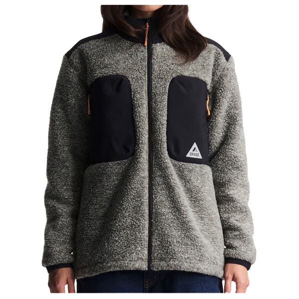 Orage - Grizzly Pile Jacket - Fleecejacke Gr XL schwarz/grau von Orage