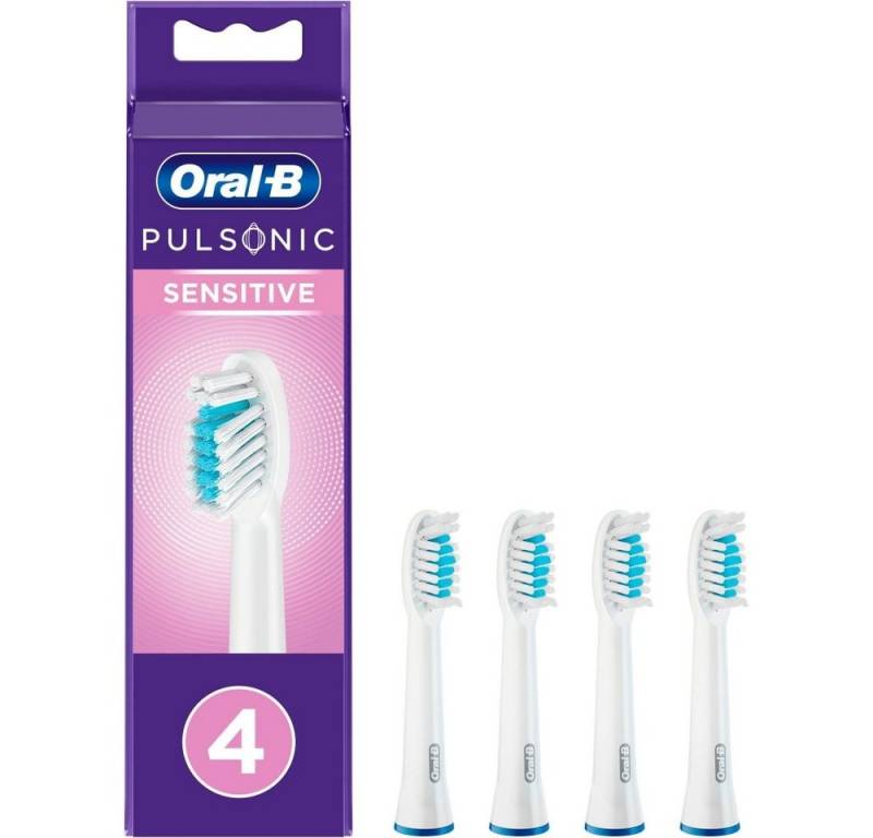 Oral-B Aufsteckbürste Pulsonic Sensitive (4er) - Aufsteckbürste - weiß von Oral-B