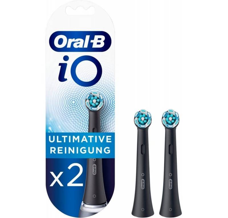 Oral-B Aufsteckbürste iO Ultimative Reinigung (2er) - Aufsteckbürsten - schwarz von Oral-B