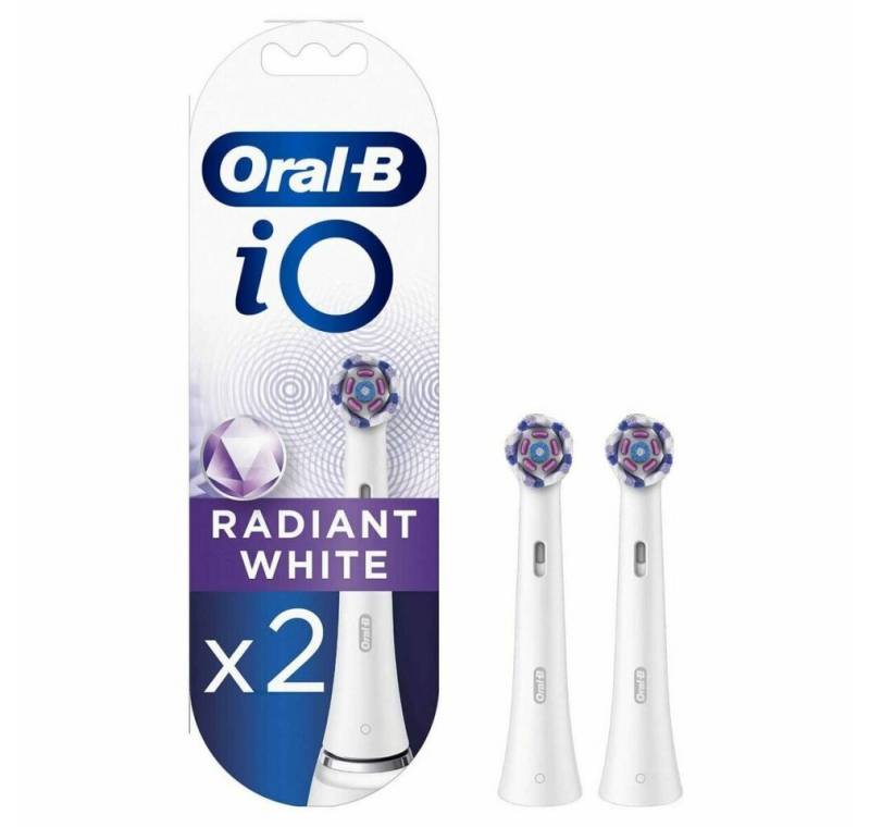 Oral-B Aufsteckbürsten Aufsteckbürsten iO Radiant White 2er (weiß) von Oral-B