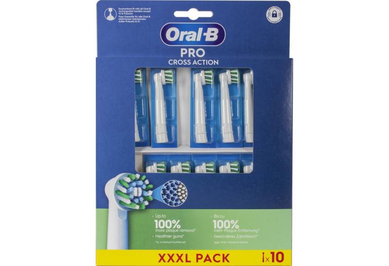 Oral-B Aufsteckbürsten Braun Oral-B Pro Cross Action Aufsteckbürsten von Oral-B