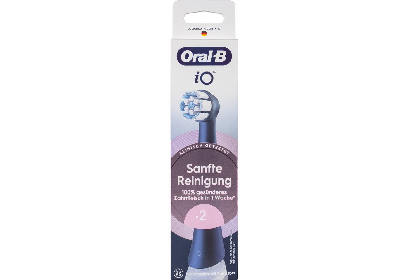 Oral-B Aufsteckbürsten Braun Oral-B iO Sanfte Reinigung 2er von Oral-B