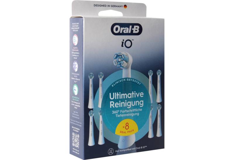 Oral-B Aufsteckbürsten Braun Oral-B iO Ultimative Reinigung 8er von Oral-B