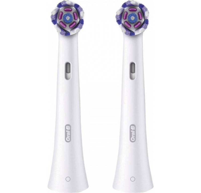 Oral-B Aufsteckbürsten Oral-B iO Radiant White 2er Aufsteckbürsten., 2 Aufsteckbürsten im Set, Kompatibel mit Oral-B Zahnbürsten von Oral-B