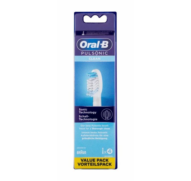 Oral-B Aufsteckbürsten Pulsonic Clean 4er (weiß) von Oral-B