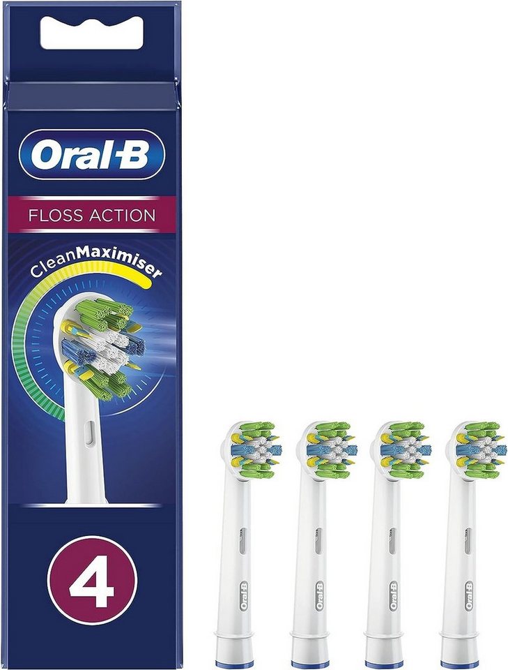 Oral-B Aufsteckbürsten Tiefenreinigung Floss Action - Clean Maximiser 8er Pack von Oral-B