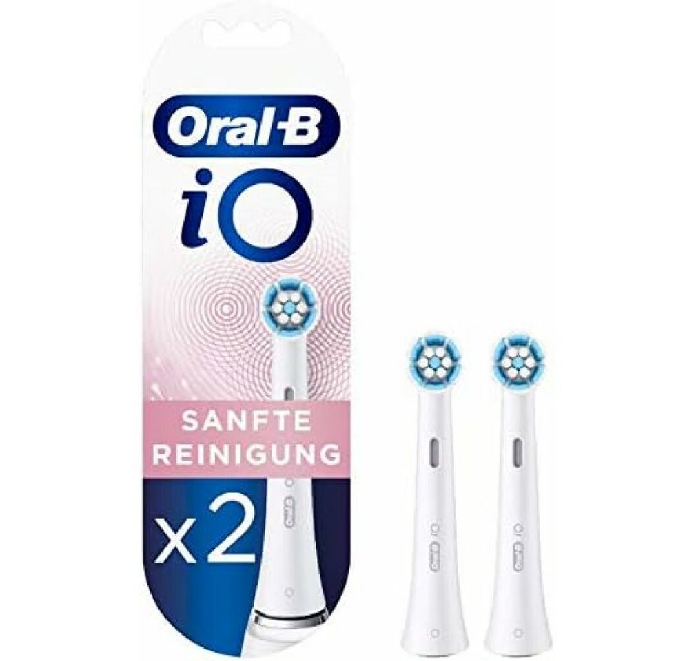 Oral-B Aufsteckbürsten iO Sanfte Reinigung 2er (weiß) von Oral-B