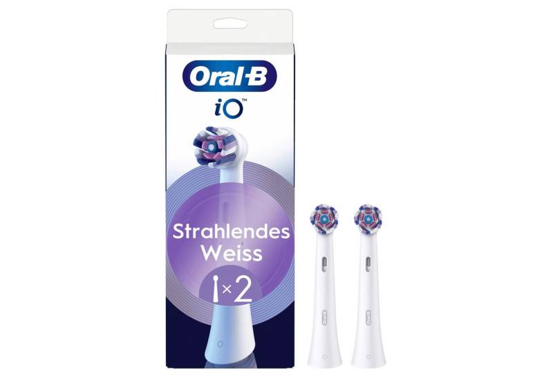 Oral-B Aufsteckbürsten iO Strahlendes Weiss - 2St. - White von Oral-B