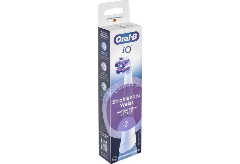 Oral-B Aufsteckbürsten Braun Braun Oral-B iO Radiant White 2er von Oral-B