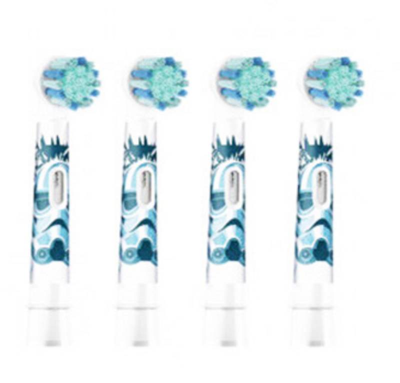 Braun Elektrische Zahnbürste Braun Oral-B EB 10-S4 Kids Star Wars Aufsteckbürsten 4er-Pack von Braun
