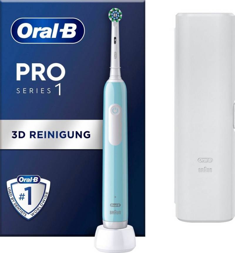 Oral-B Elektrische Zahnbürste PRO Series 1, Aufsteckbürsten: 1 St., Drucksensor von Oral-B