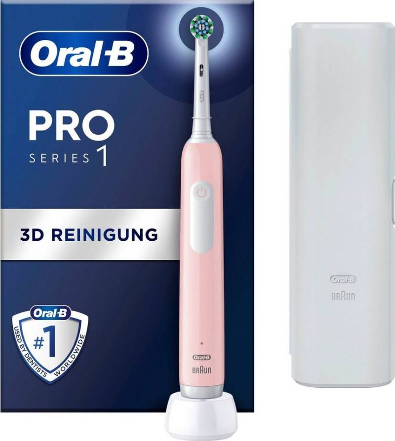 Oral-B Elektrische Zahnbürste PRO Series 1, Aufsteckbürsten: 1 St., Drucksensor von Oral-B