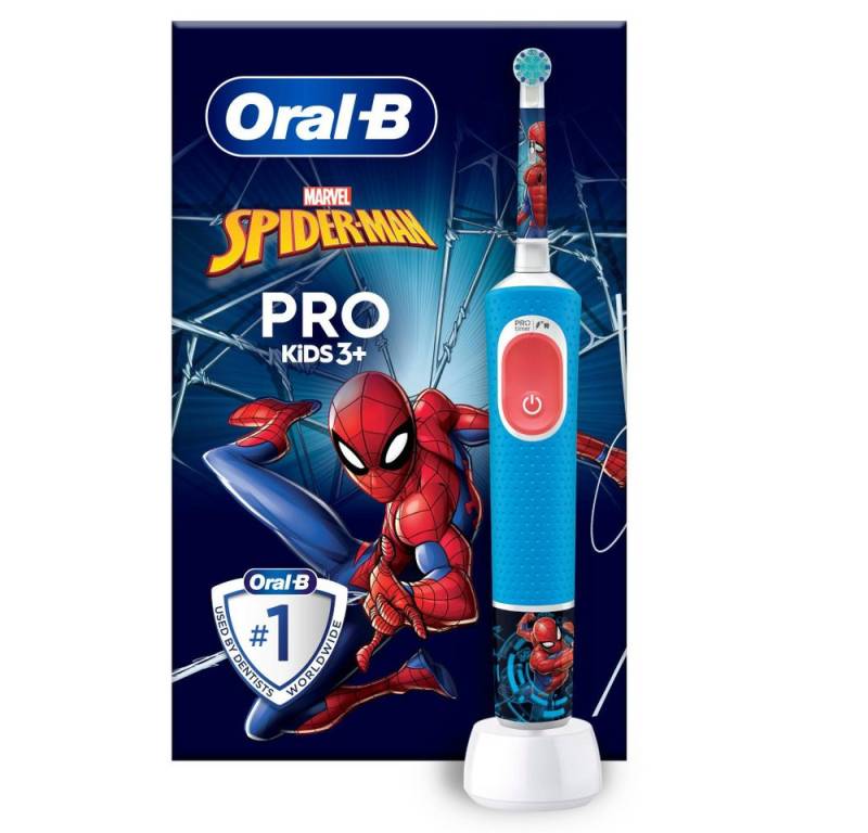 Oral-B Elektrische Zahnbürste Pro Kids Spiderman Zahnbürste von Oral-B