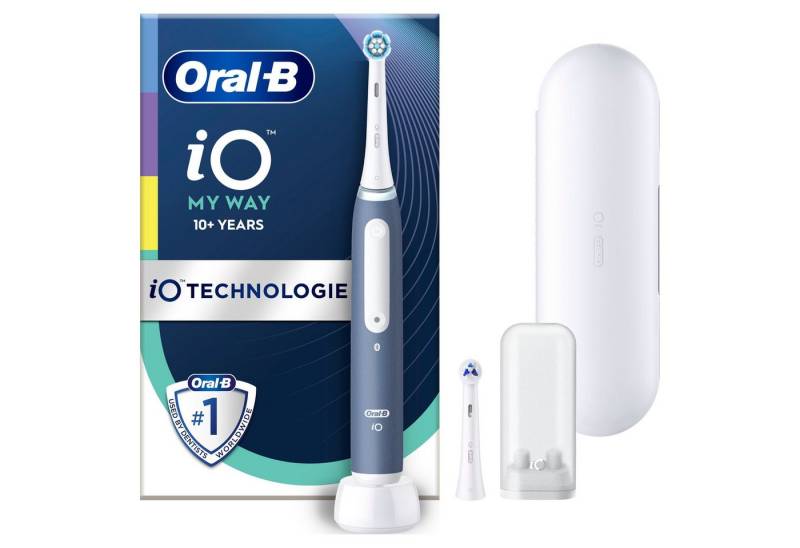 Oral-B Elektrische Zahnbürste iO My Way, Aufsteckbürsten: 2 St., iO Technologie von Oral-B