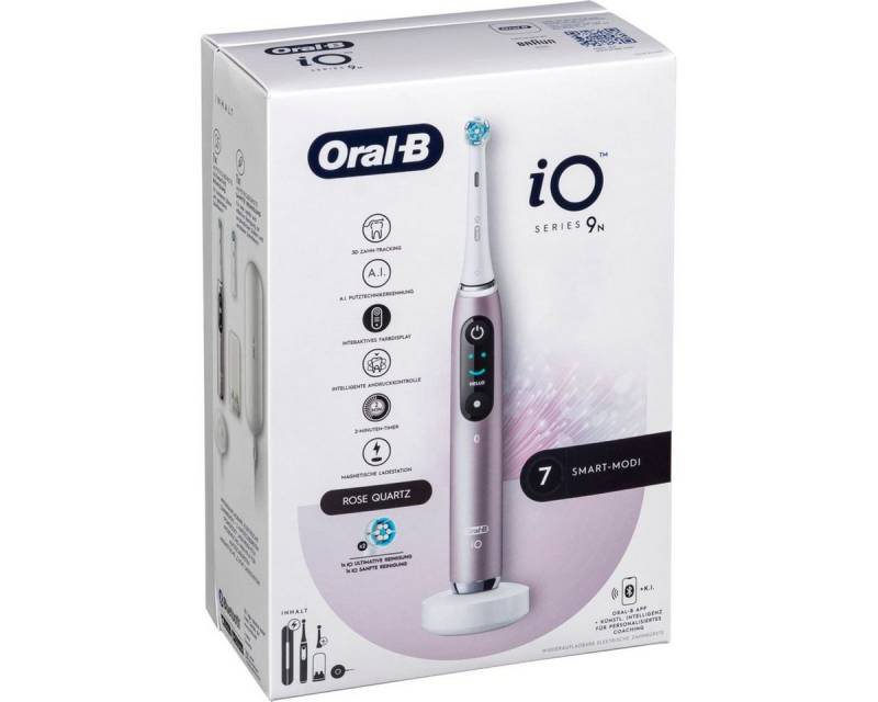 Oral-B Elektrische Zahnbürste iO Series 9N Rose Quartz JAS22 von Oral-B