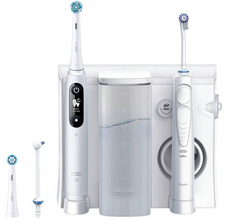 Oral-B Mundpflegecenter iO Series 6 Oral Health Center + OxyJet - Mundpflegecenter - weiß von Oral-B