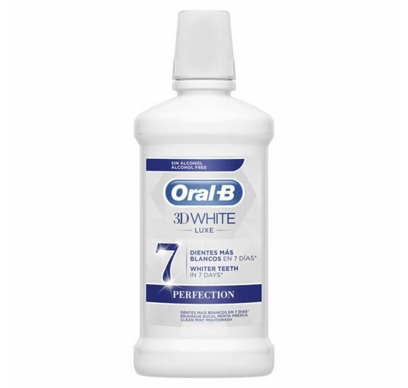 Oral-B Mundspülung Oral b Colutorio 3d Weiß Luxe Perfektion 500ml, (Packung) von Oral-B