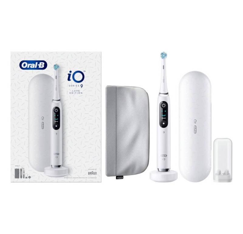 Oral-B Zahnbürste Oral-B iO Series 9 Elektrische Zahnbürste Alabaster Luxe von Oral-B